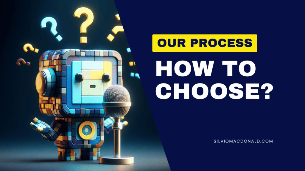 How to choose the right AI Voice Generator - Our Process