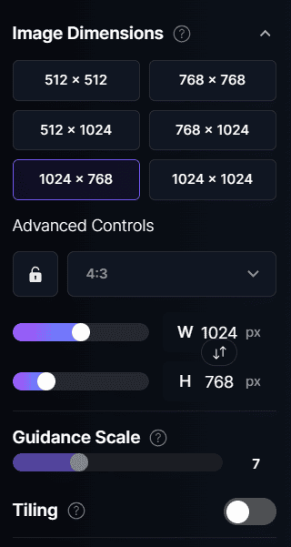 leonardo ai sidebar features5
