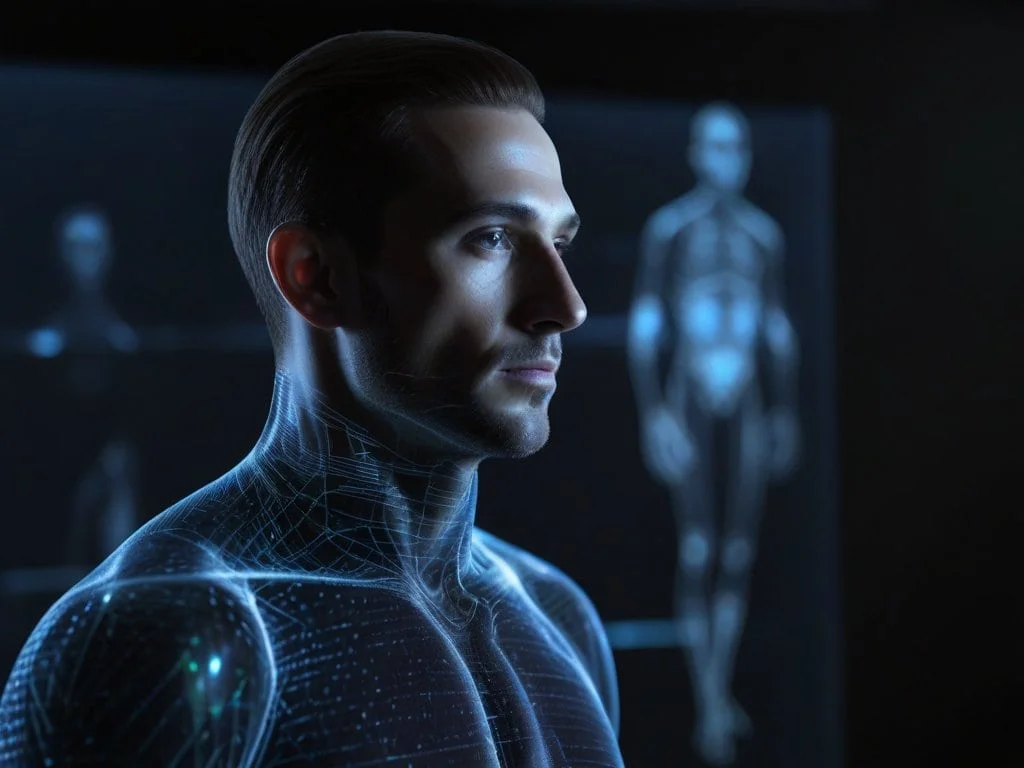 Leonardo AI Prompts Hologram Futuristic Silvio Mac Donald 1