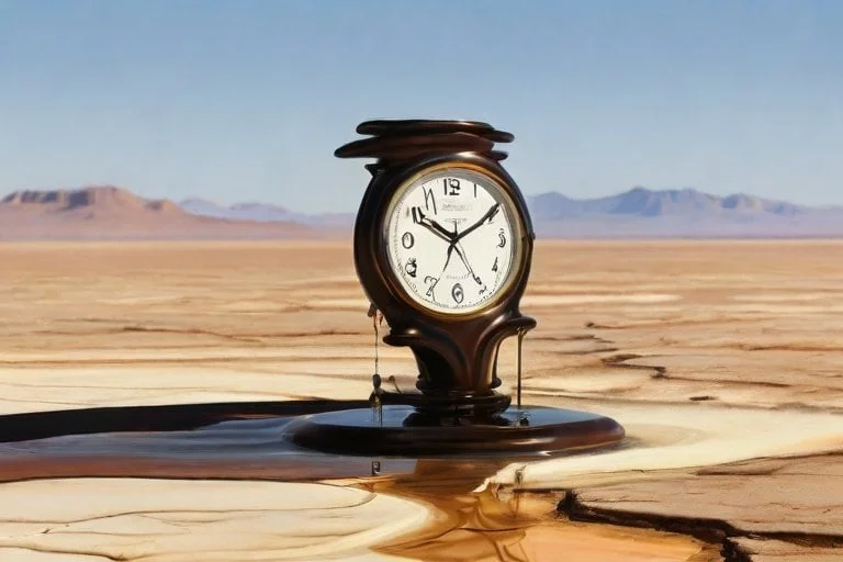 Leonardo AI Prompts Melting Clock Silvio Mac Donald 1