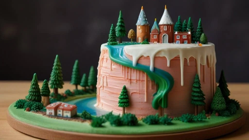 Leonardo AI Prompts Miniature Cake Silvio Mac Donald 2